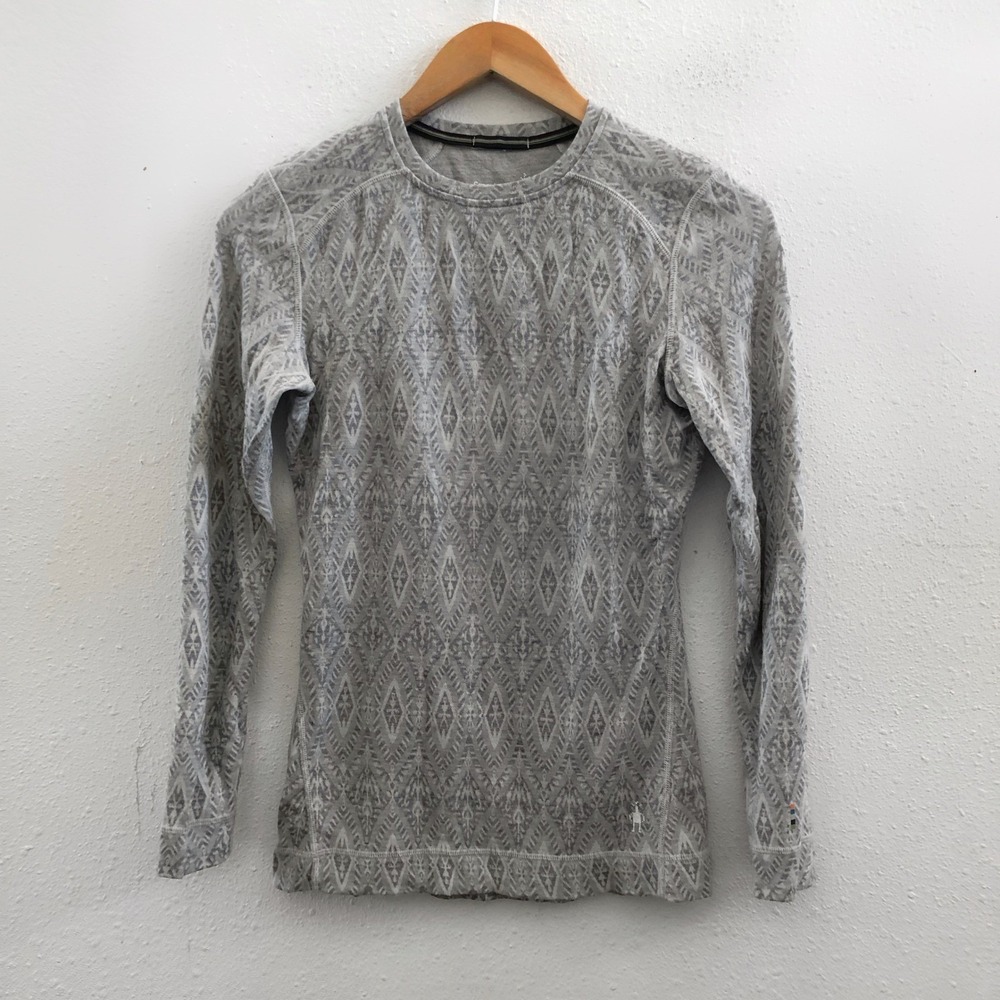 SMARTWOOL 250 Merino Wool Wonder Woman Baselayer Top Size Small